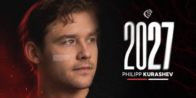 Offizielle Ankunftsgrafik des Lausanne HC zur Verpflichtung von Philipp Kurashev